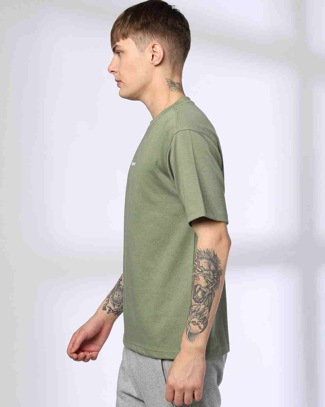 Teamspirit | Men Printed Boxy Fit Crew-Neck T-Shirt|2