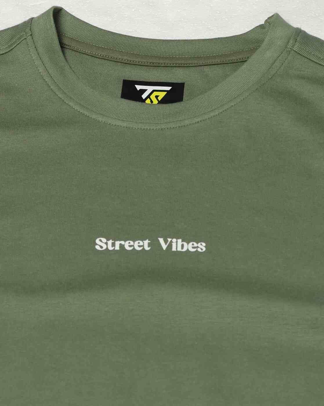 Teamspirit | Men Printed Boxy Fit Crew-Neck T-Shirt|5