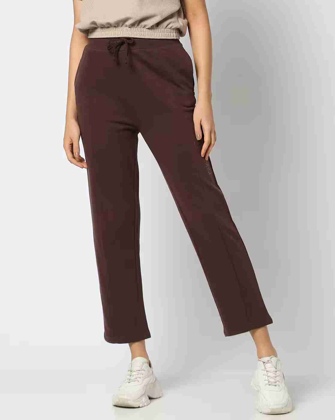 Women Paneled Straight Track Pants