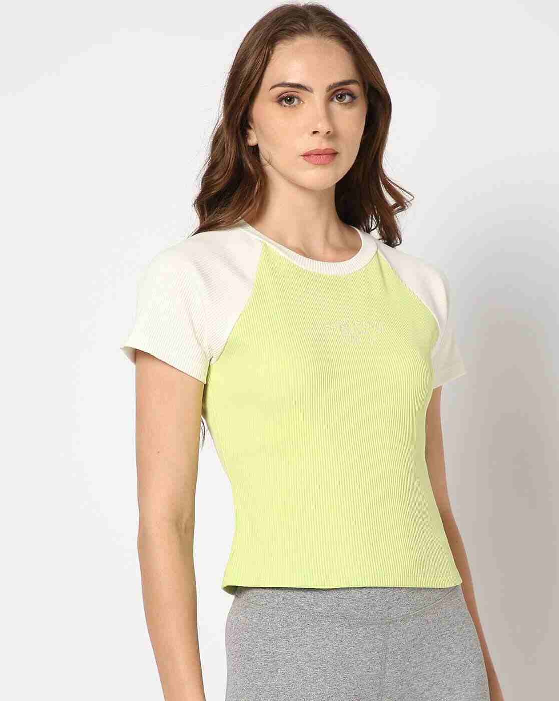 Teamspirit | Women Ribbed Round-Neck T-Shirt|0