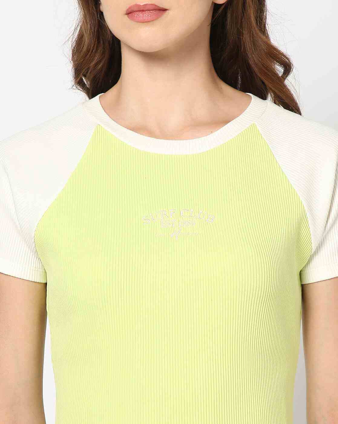Teamspirit | Women Ribbed Round-Neck T-Shirt|3