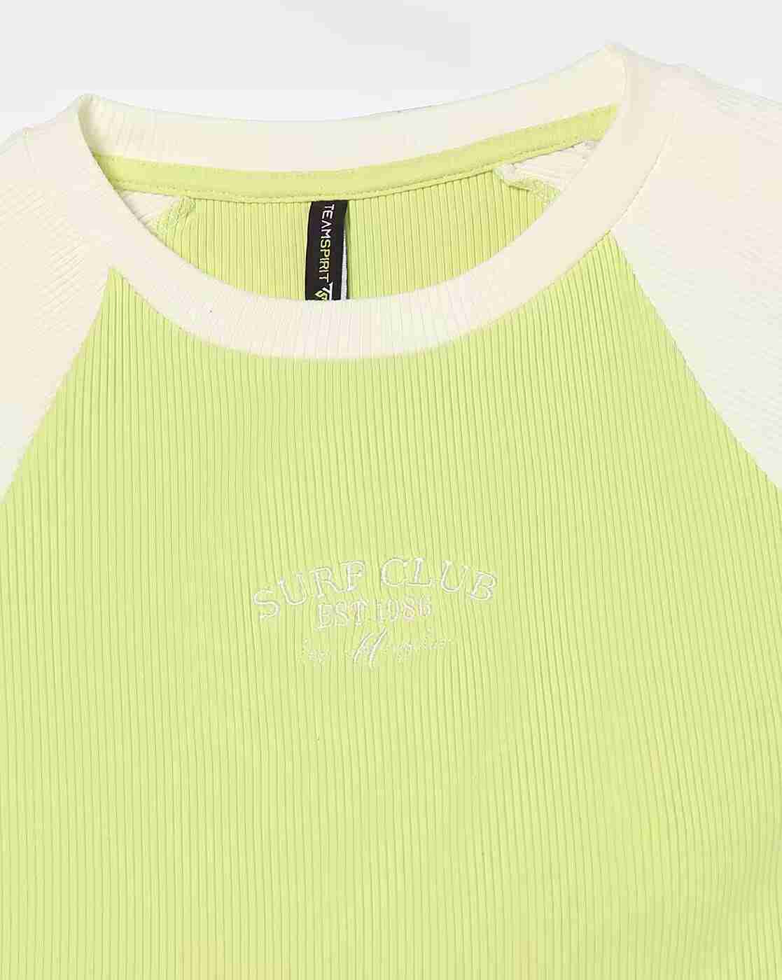 Teamspirit | Women Ribbed Round-Neck T-Shirt|4