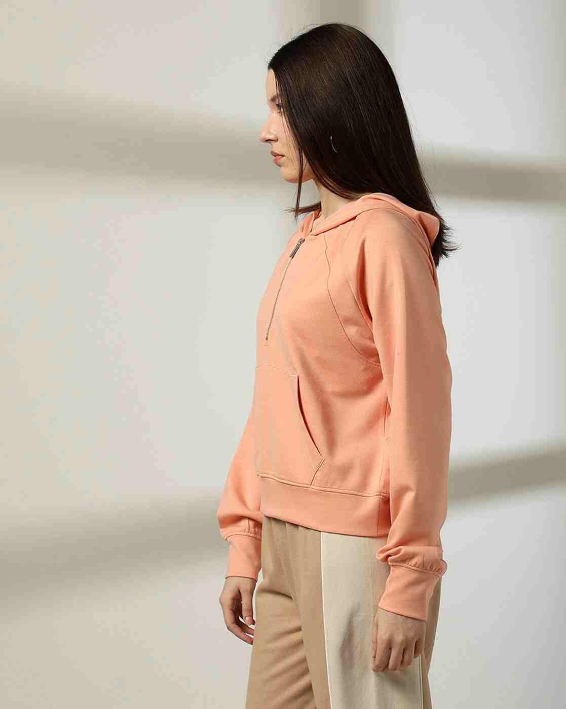 Teamspirit | Women Regular Fit Zip-Front Hoodie|1