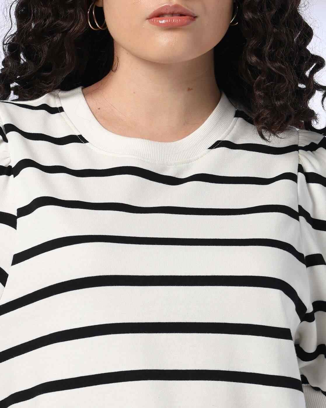 Teamspirit | Women Striped Regular Fit Top|3