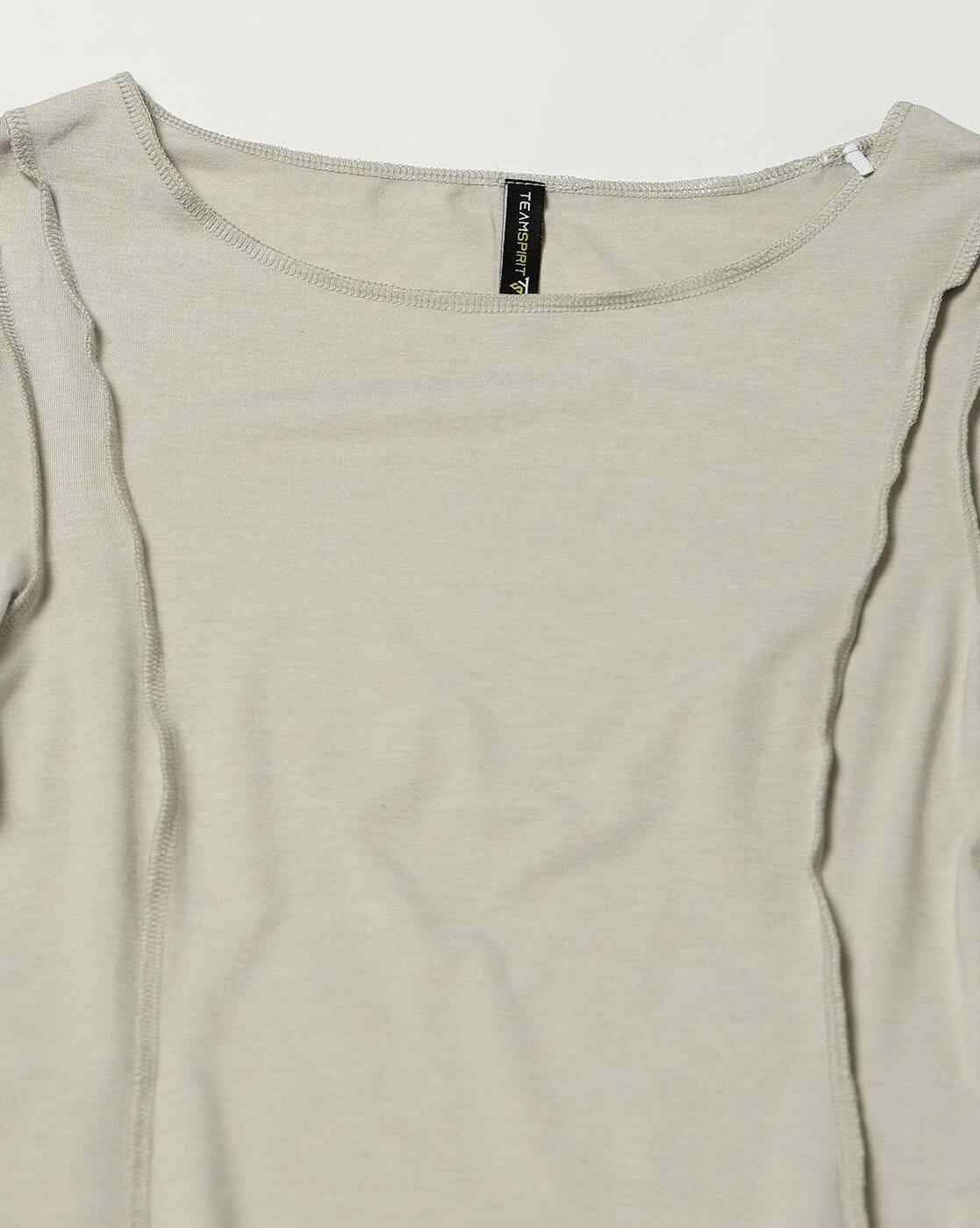 Teamspirit | Women Raw Edge Regular Fit Crew-Neck T-Shirt|4