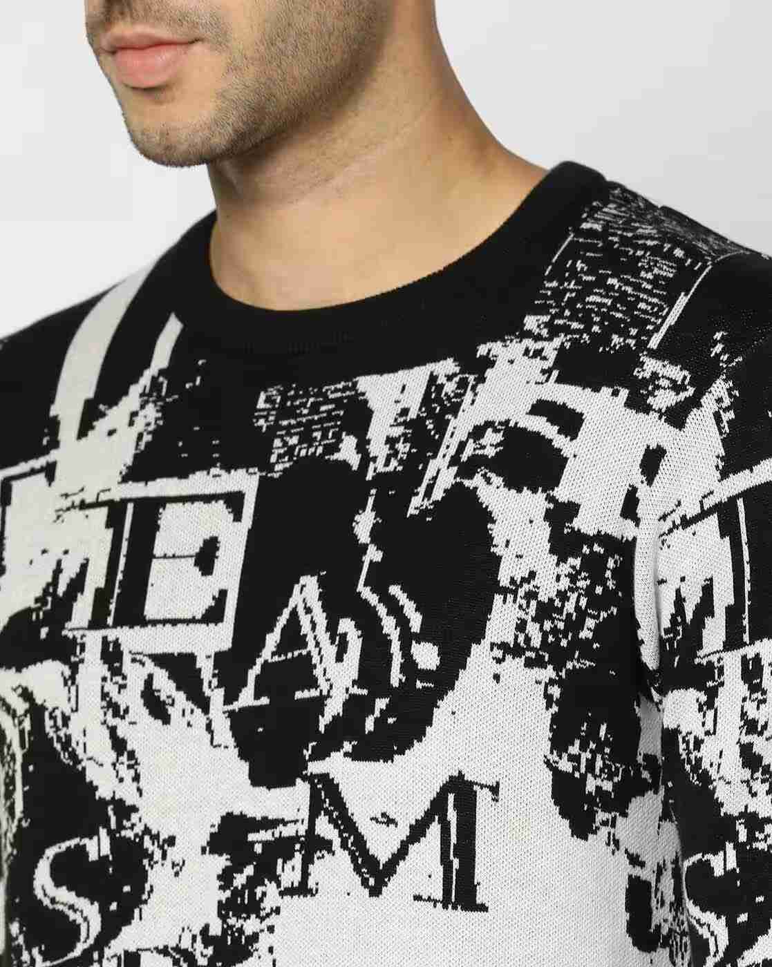 Teamspirit | Men Printed Regular Fit Crew-Neck T-Shirt|3