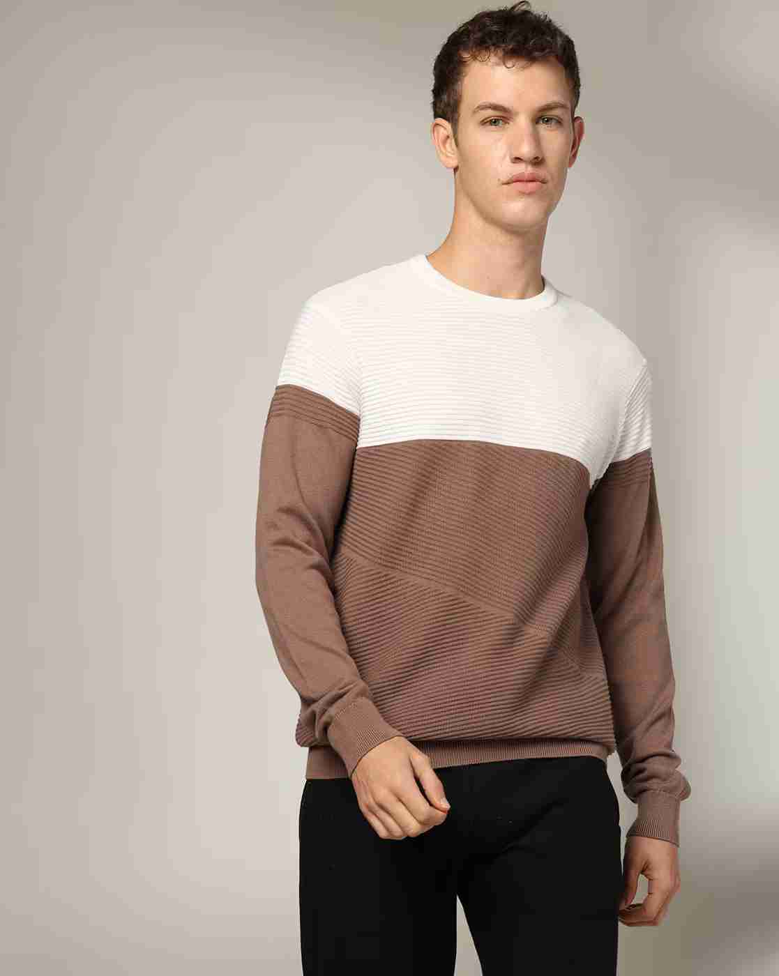 Teamspirit | Men Colourblock Regular Fit Crew-Neck T-Shirt|0