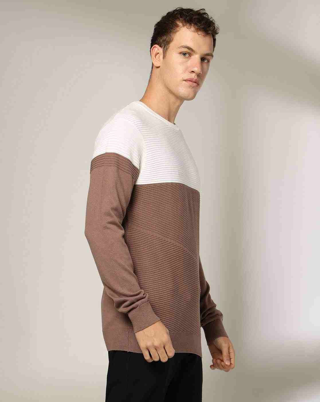 Teamspirit | Men Colourblock Regular Fit Crew-Neck T-Shirt|2