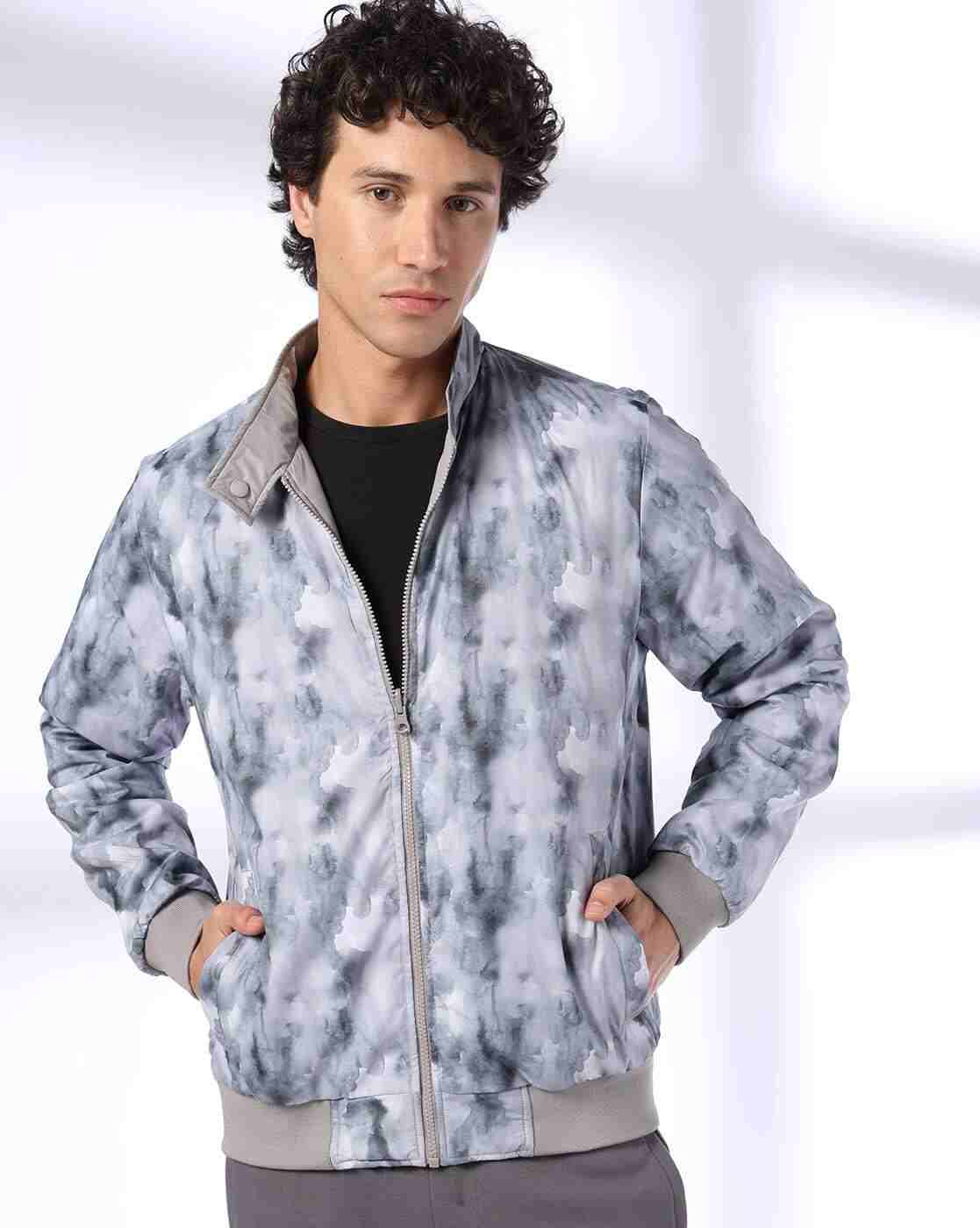 Teamspirit | Men Printed Regular Fit Reversible Jacket|4