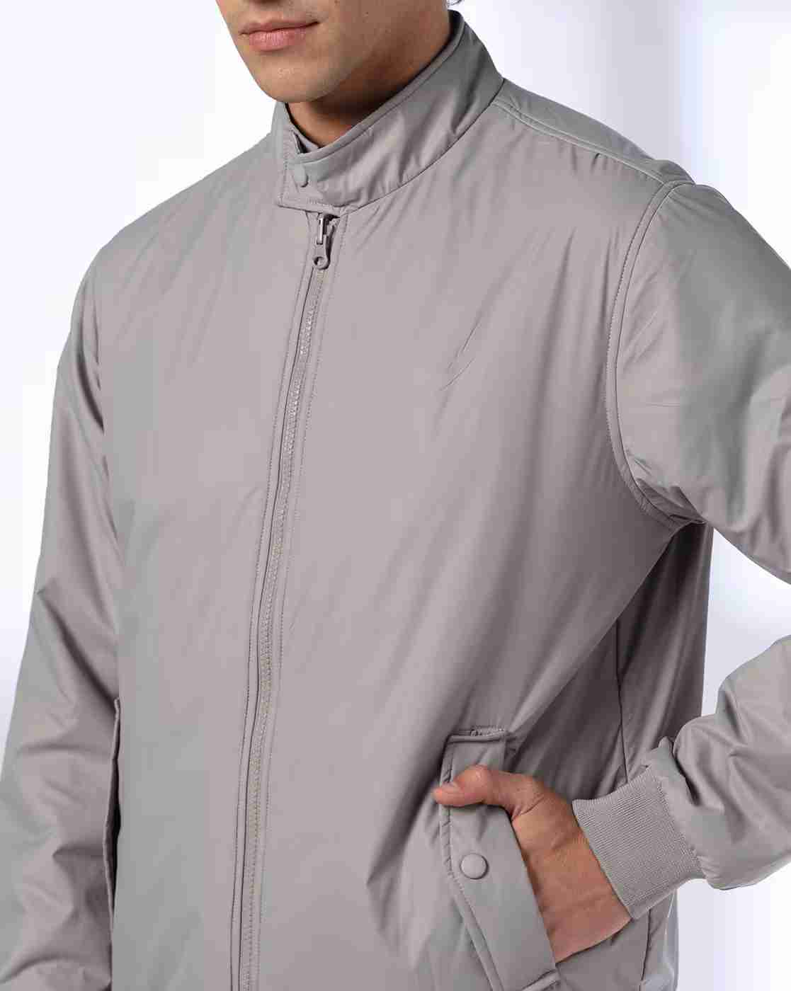 Teamspirit | Men Printed Regular Fit Reversible Jacket|5