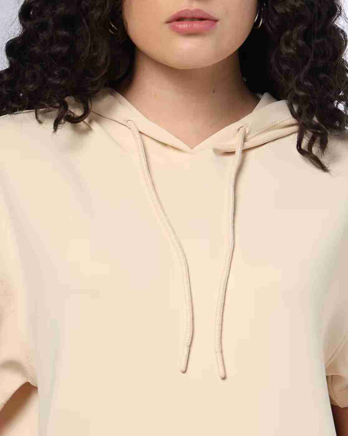 Teamspirit | Women Typographic Print Hooded Straight Dress|4