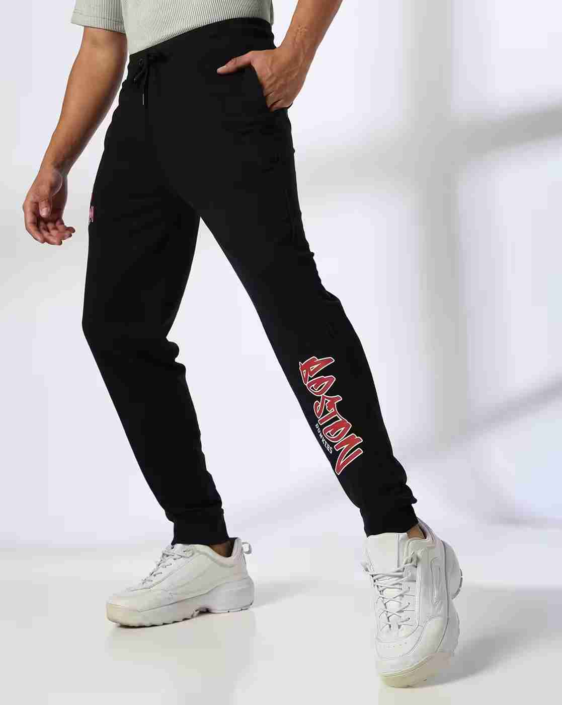 Teamspirit | Men Typographic Print Regular Fit Joggers|0