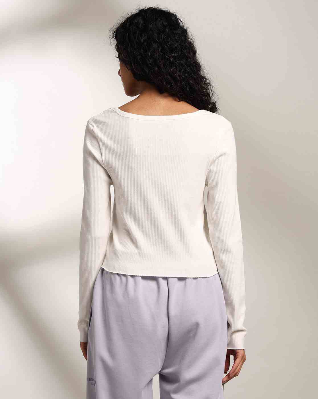 Teamspirit | Women Ribbed Relaxed Fit Top|2