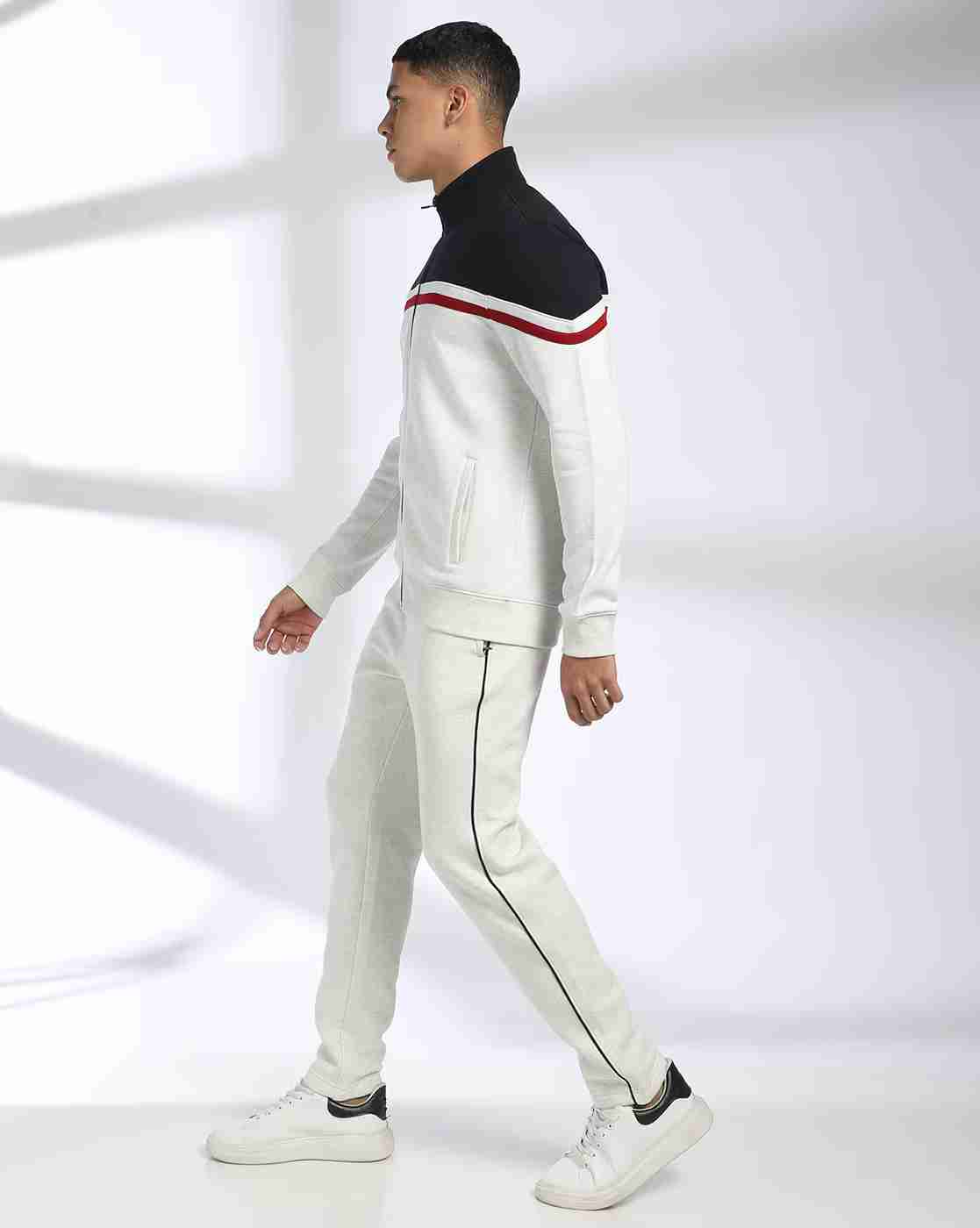Teamspirit | Men Colourblock Regular Fit Tracksuit Set|1
