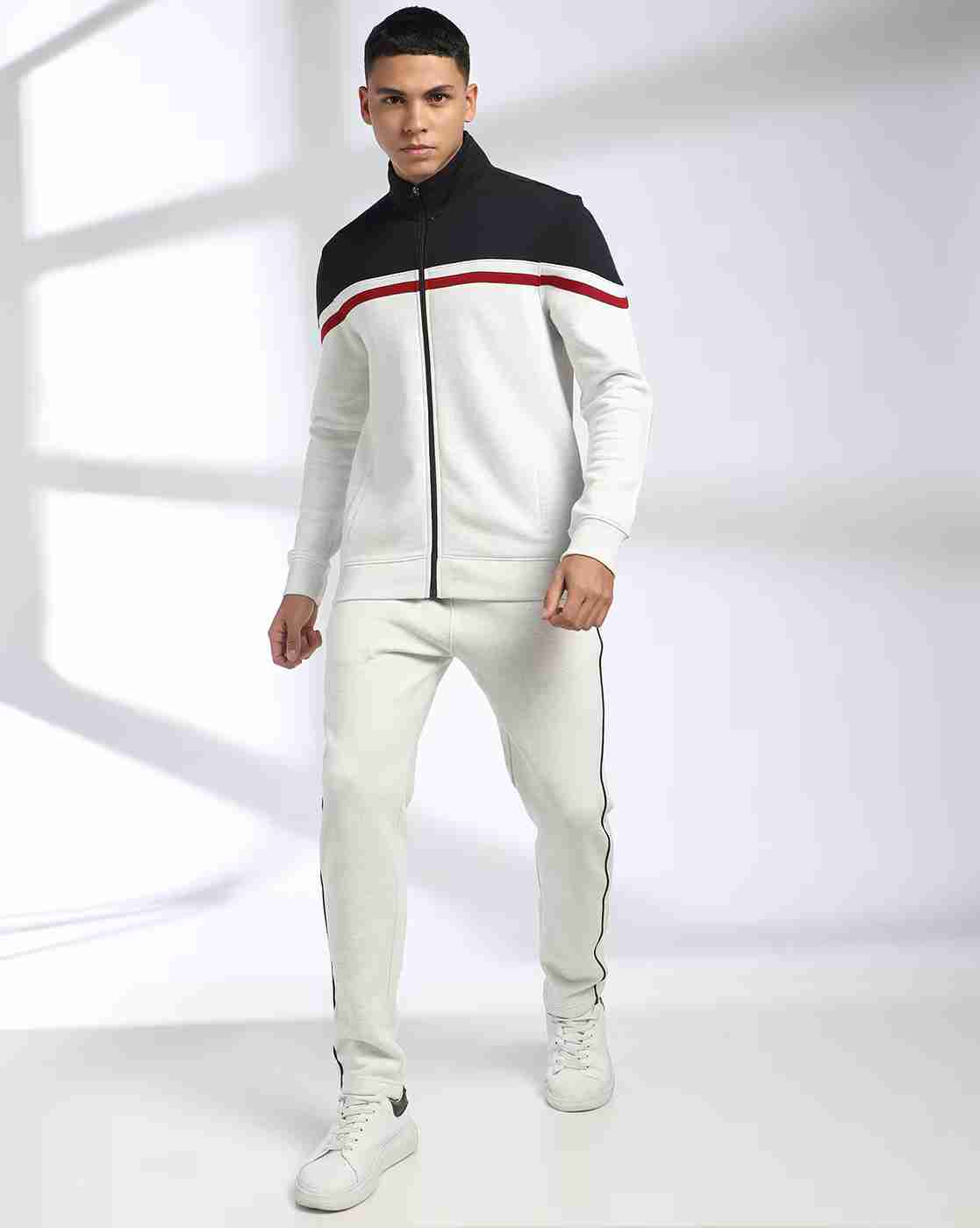 Teamspirit | Men Colourblock Regular Fit Tracksuit Set|3