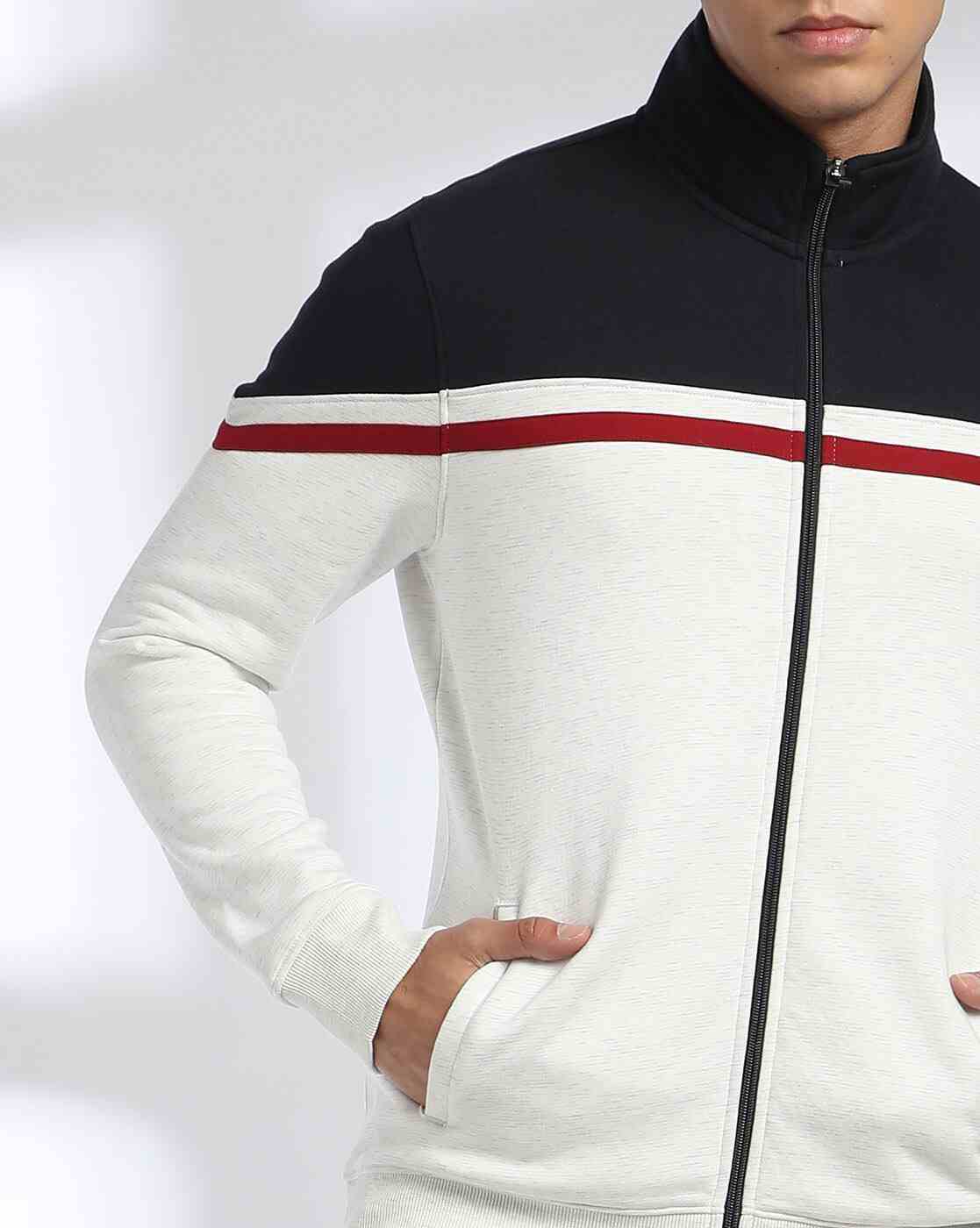 Teamspirit | Men Colourblock Regular Fit Tracksuit Set|4