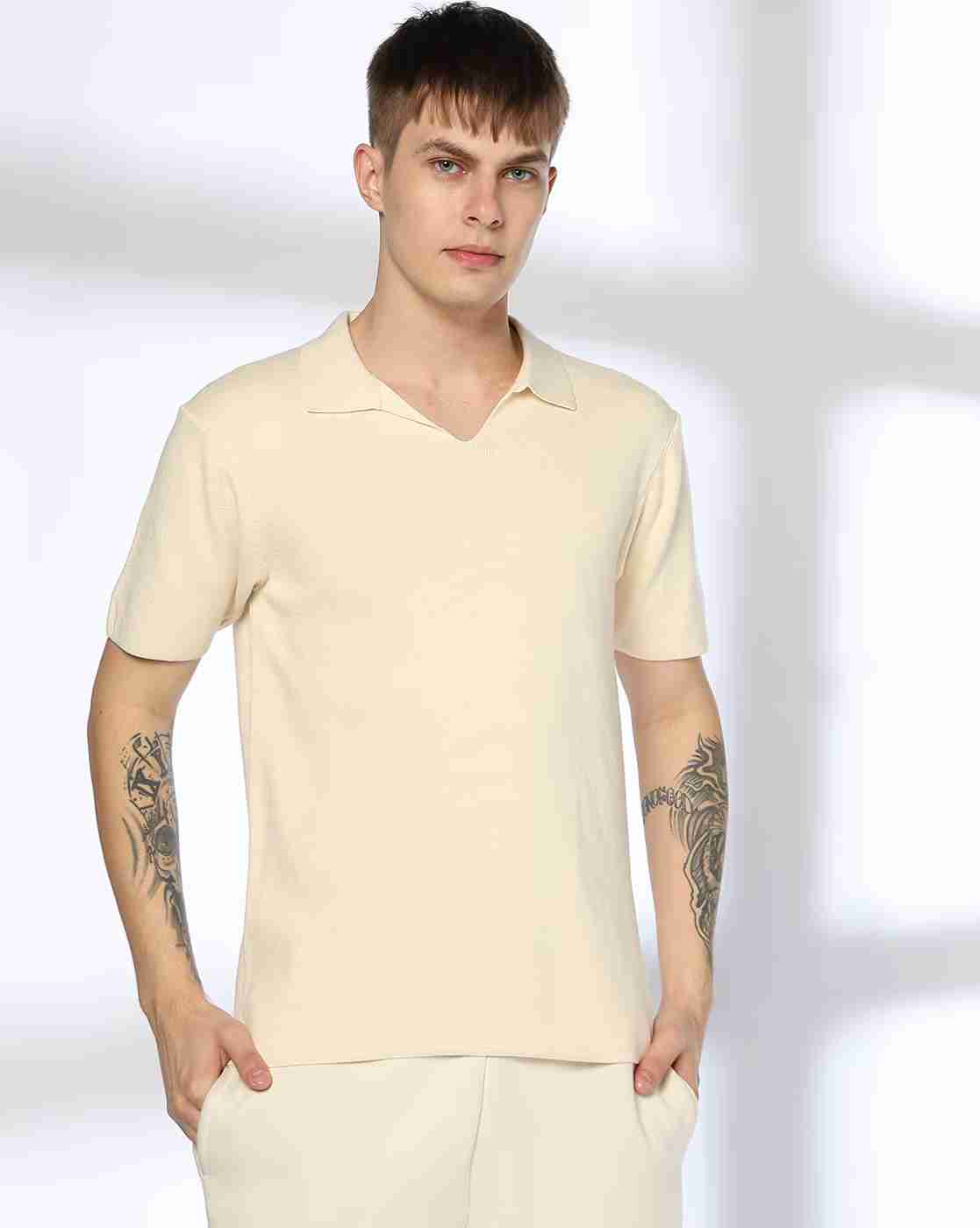 Teamspirit | Men Knitted Regular Fit Polo T-Shirt|0