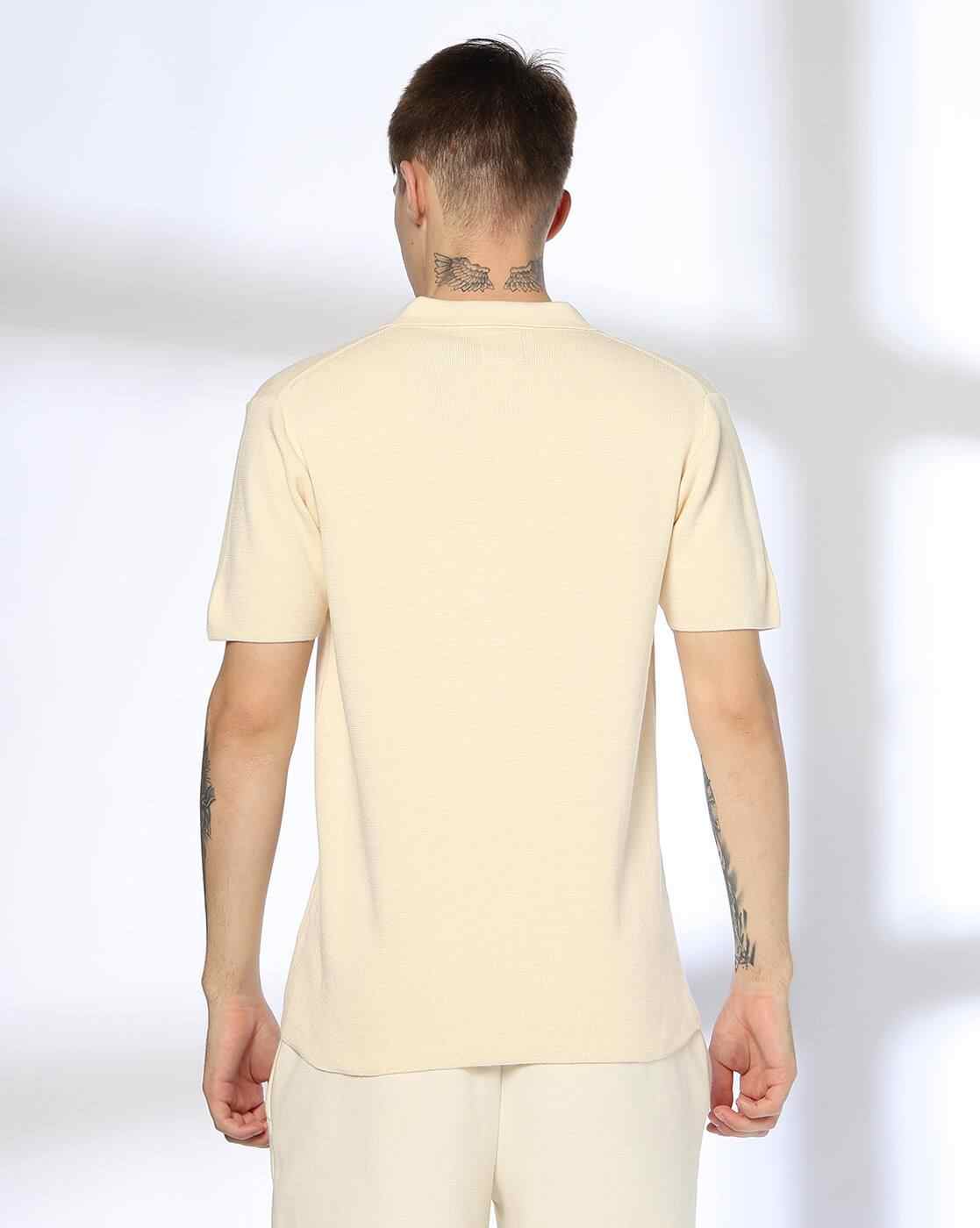 Teamspirit | Men Knitted Regular Fit Polo T-Shirt|2