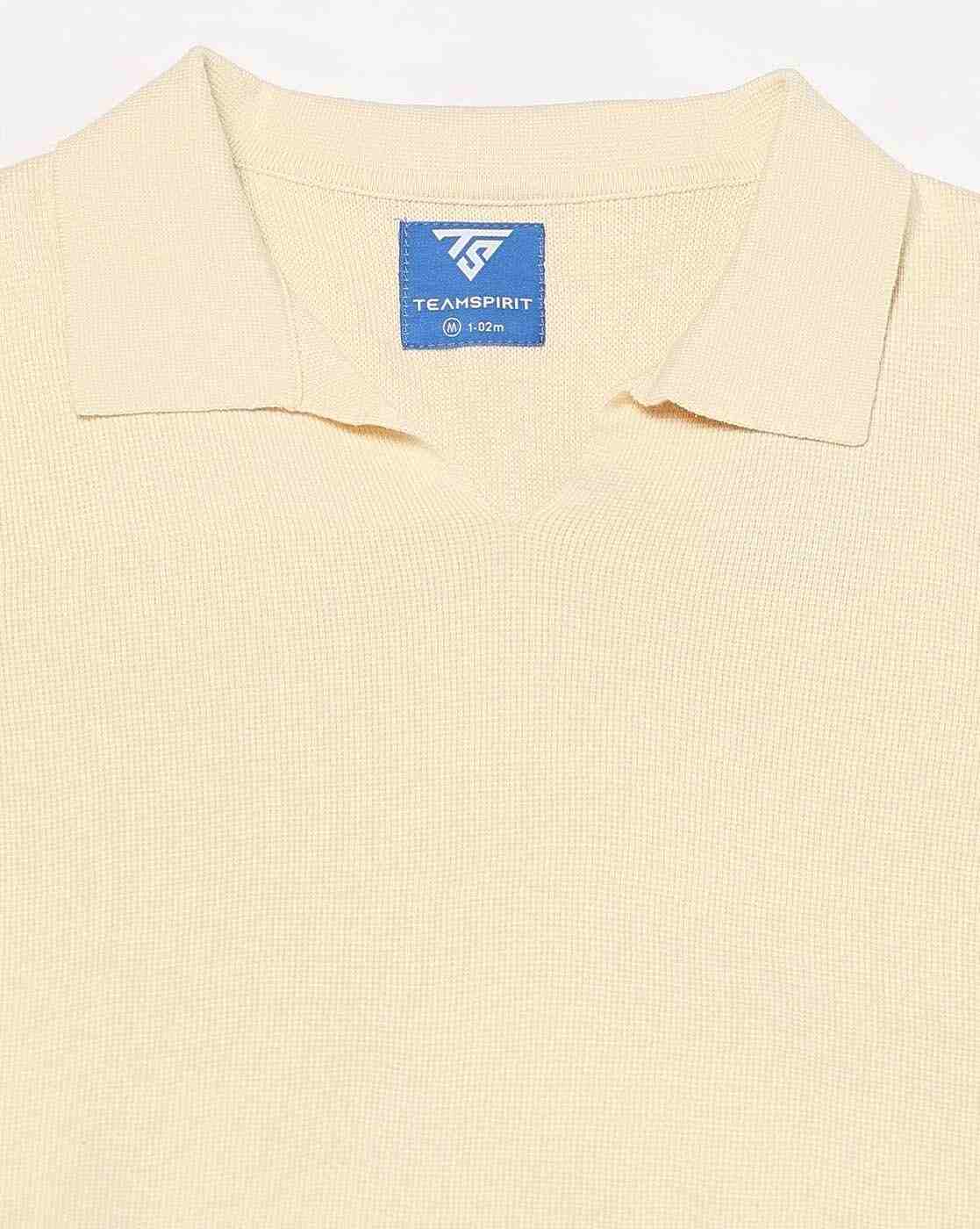 Teamspirit | Men Knitted Regular Fit Polo T-Shirt|4