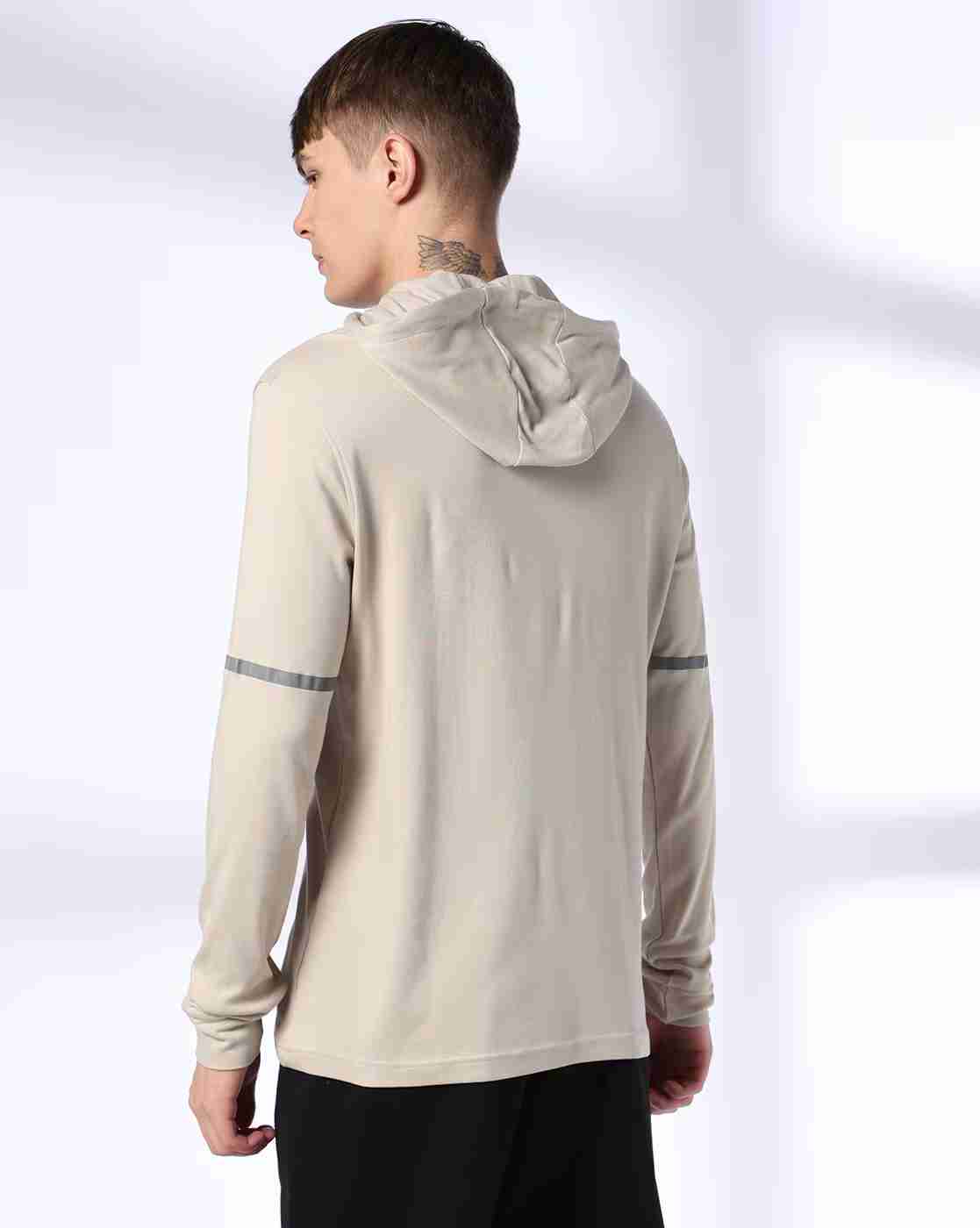 Teamspirit | Men Typographic Embossed Regular Fit Hooded T-Shirt|2