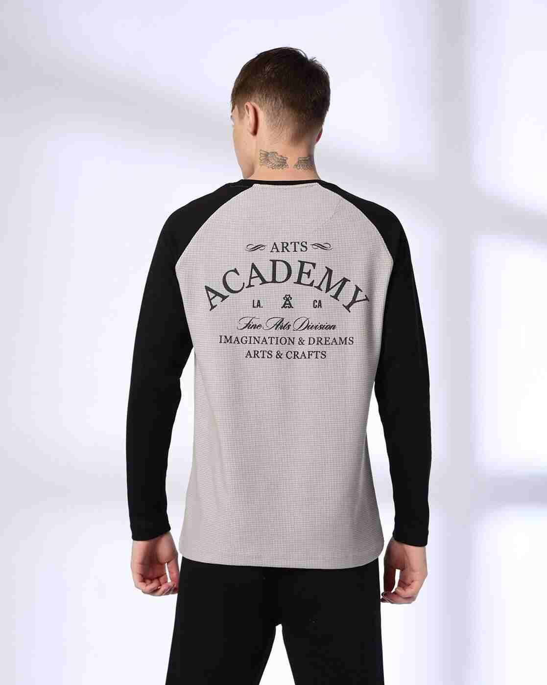 Teamspirit | Men Geometric Pattern Regular Fit Crew-Neck T-Shirt|2