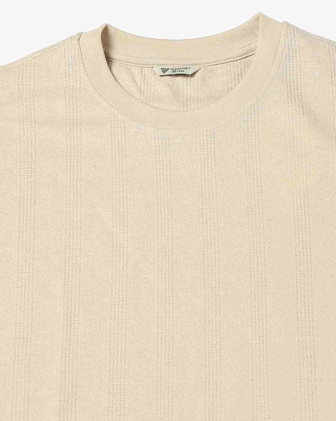 Teamspirit | Verti dots pattern boxy fsn bs cream s|4
