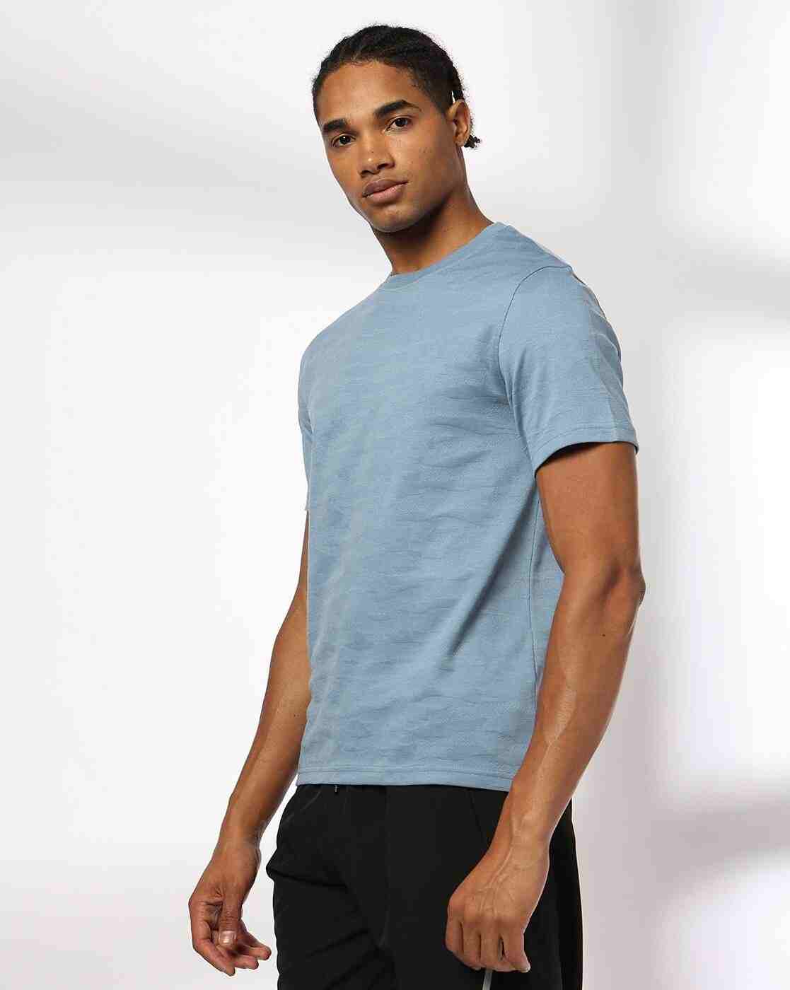Teamspirit | Men Printed Boxy Fit Crew-Neck T-Shirt|1