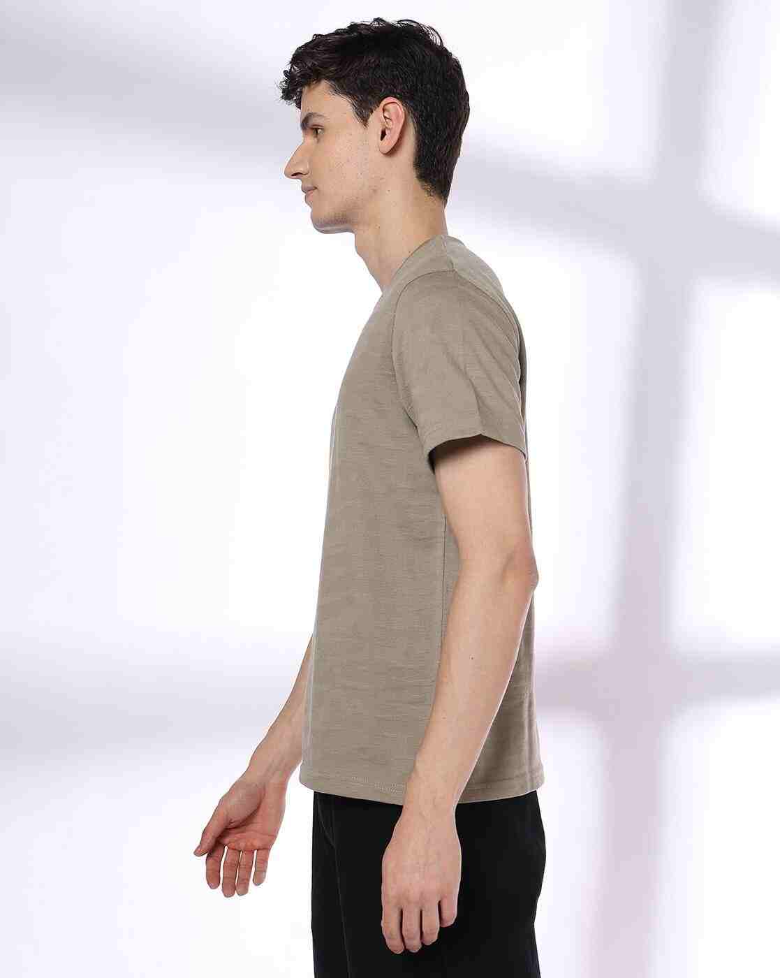 Teamspirit | Men Printed Boxy Fit Crew-Neck T-Shirt|1