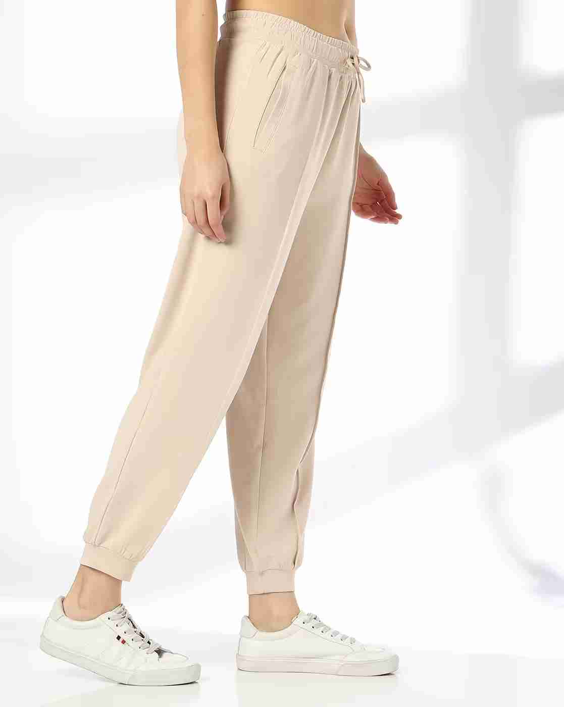 Teamspirit | Women Pintuck Scuba Joggers with Insert Pockets|1