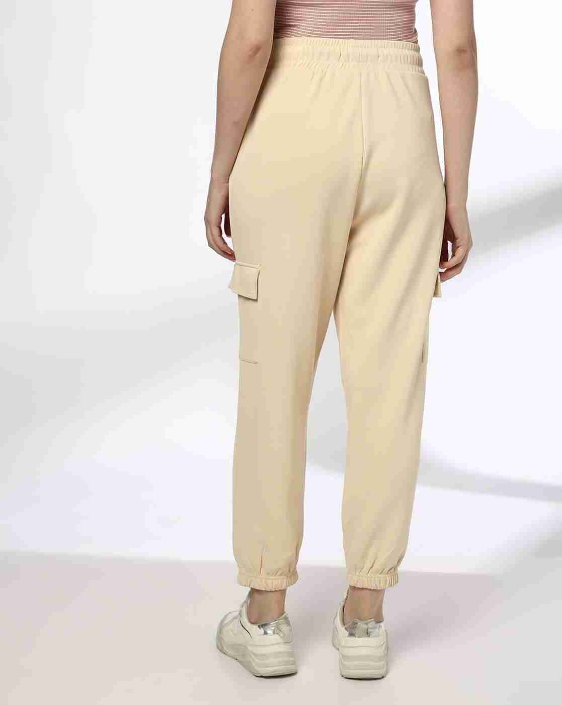 Teamspirit | Women Typographic Print Relaxed Fit Cargo Joggers|2