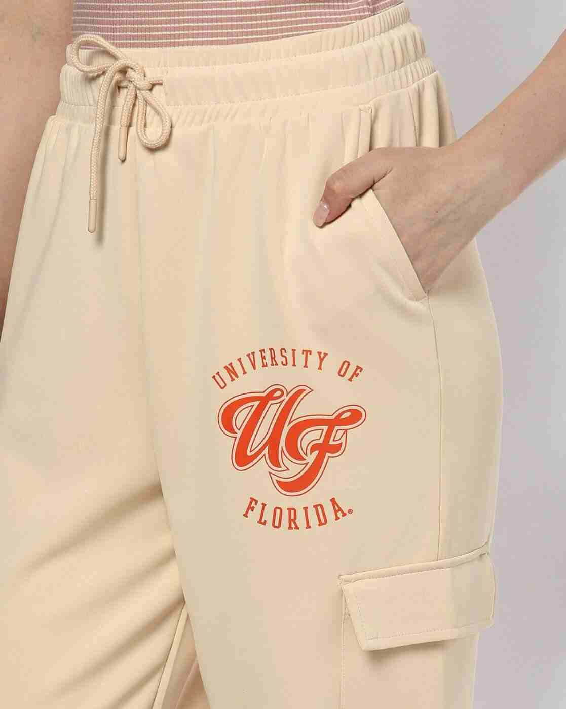 Teamspirit | Women Typographic Print Relaxed Fit Cargo Joggers|3