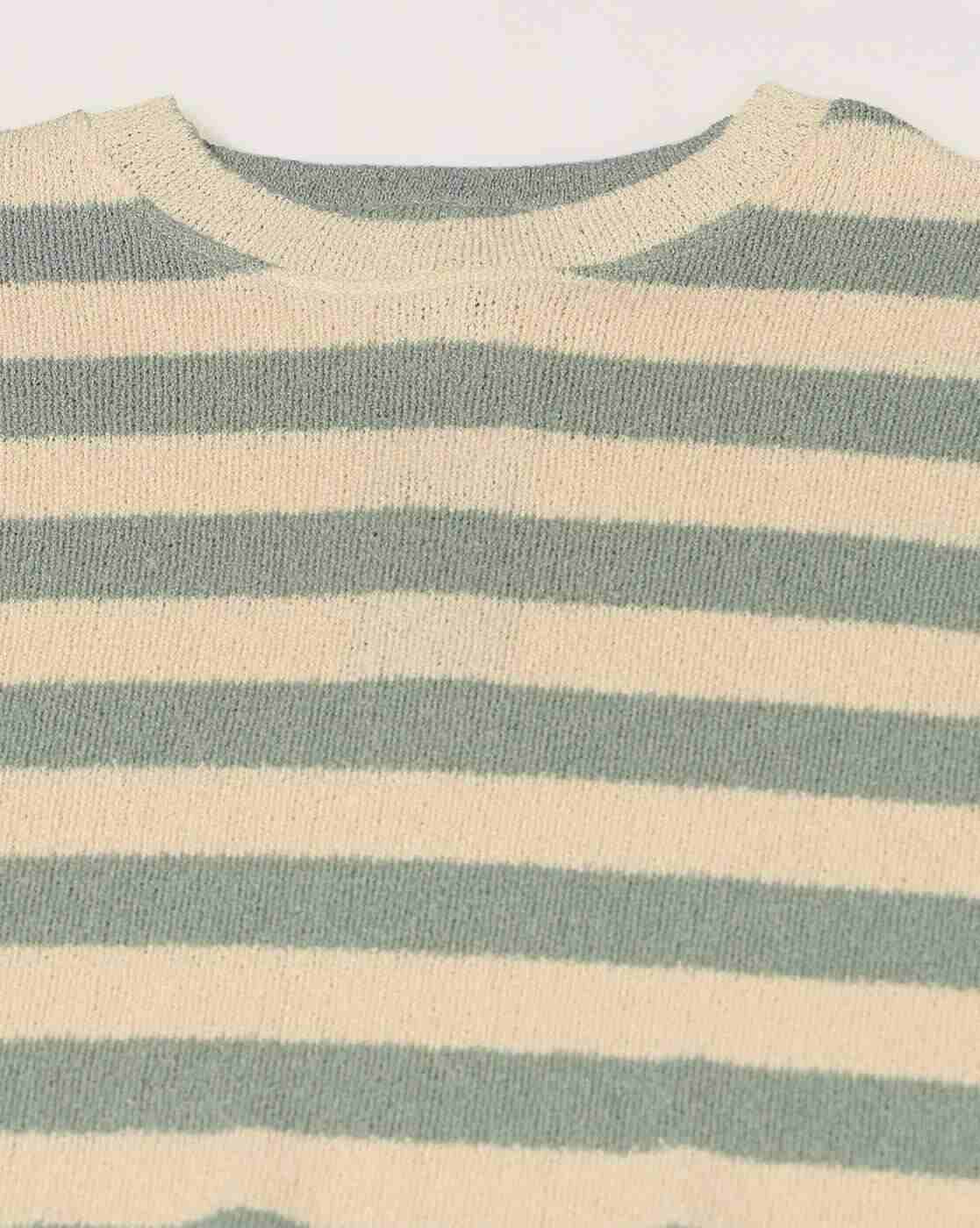 Teamspirit | Women Striped Relaxed Fit Top|4