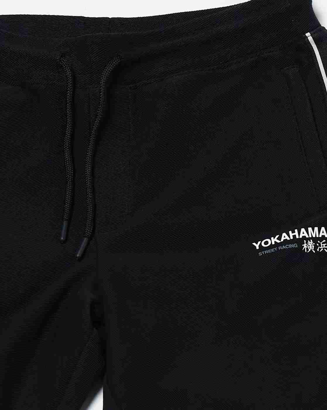 Teamspirit | Men Contrast Side Tape Straight Track Pants|5