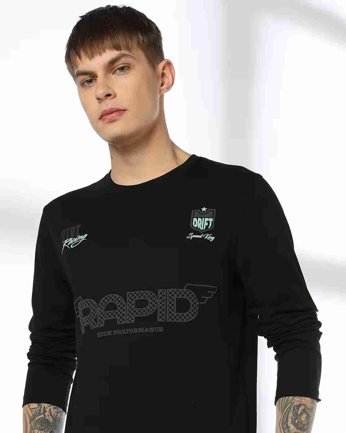 Teamspirit | Men Rapid Print Regular Fit Crew-Neck T-Shirt|0