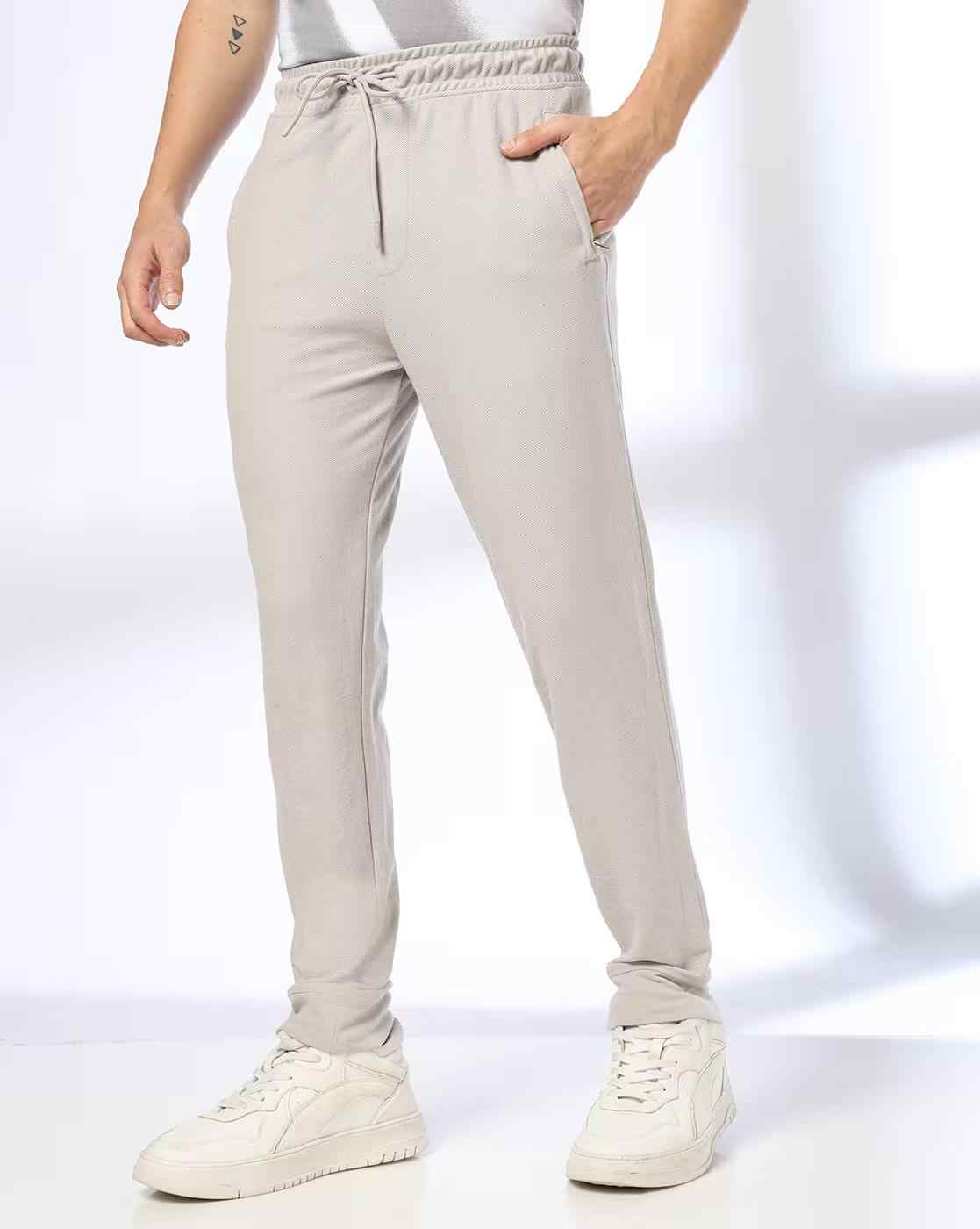 Men Regular Fit Joggers with Insert Pockets