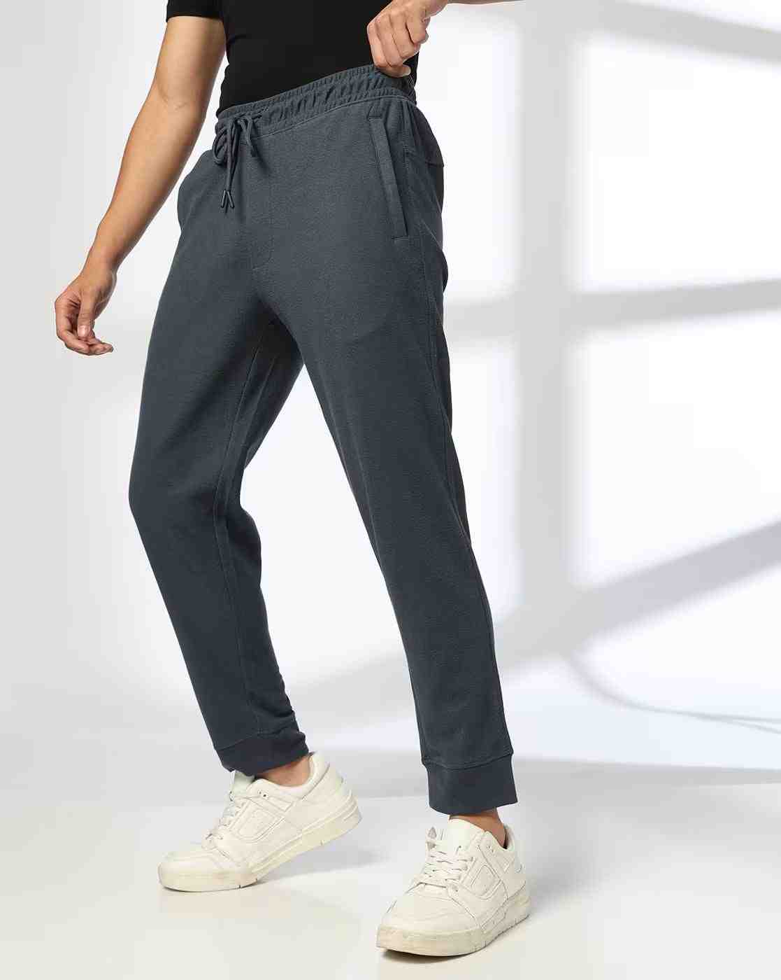 Men Core Flatlock Joggers with Insert Pockets