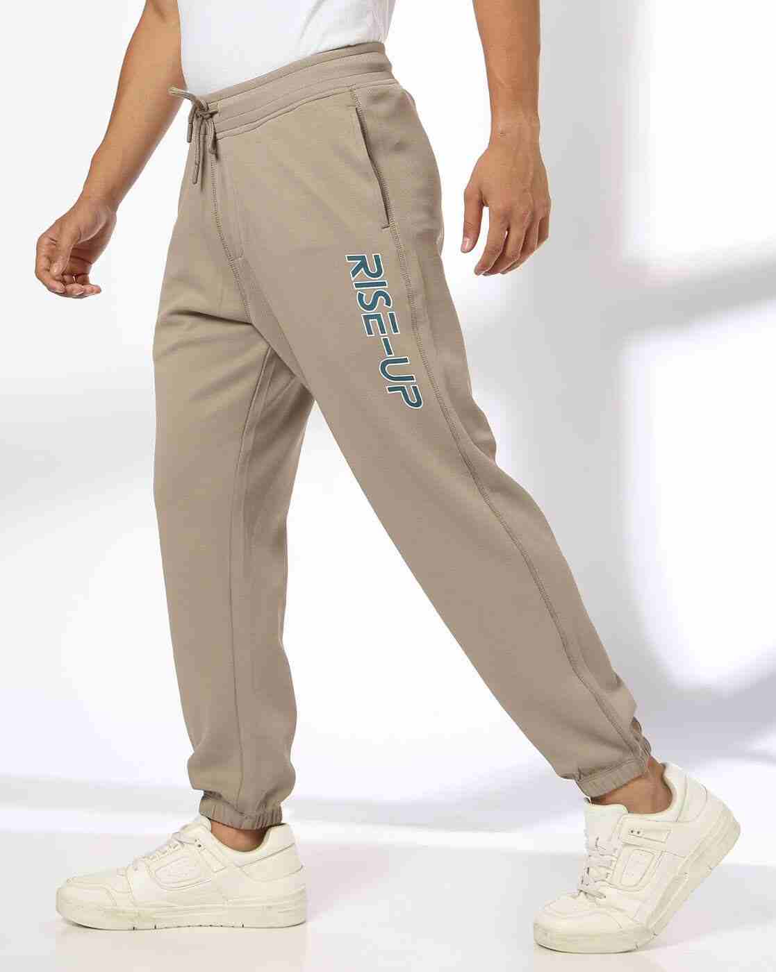 Teamspirit | Men Regular Fit Joggers with Side Overlock|1