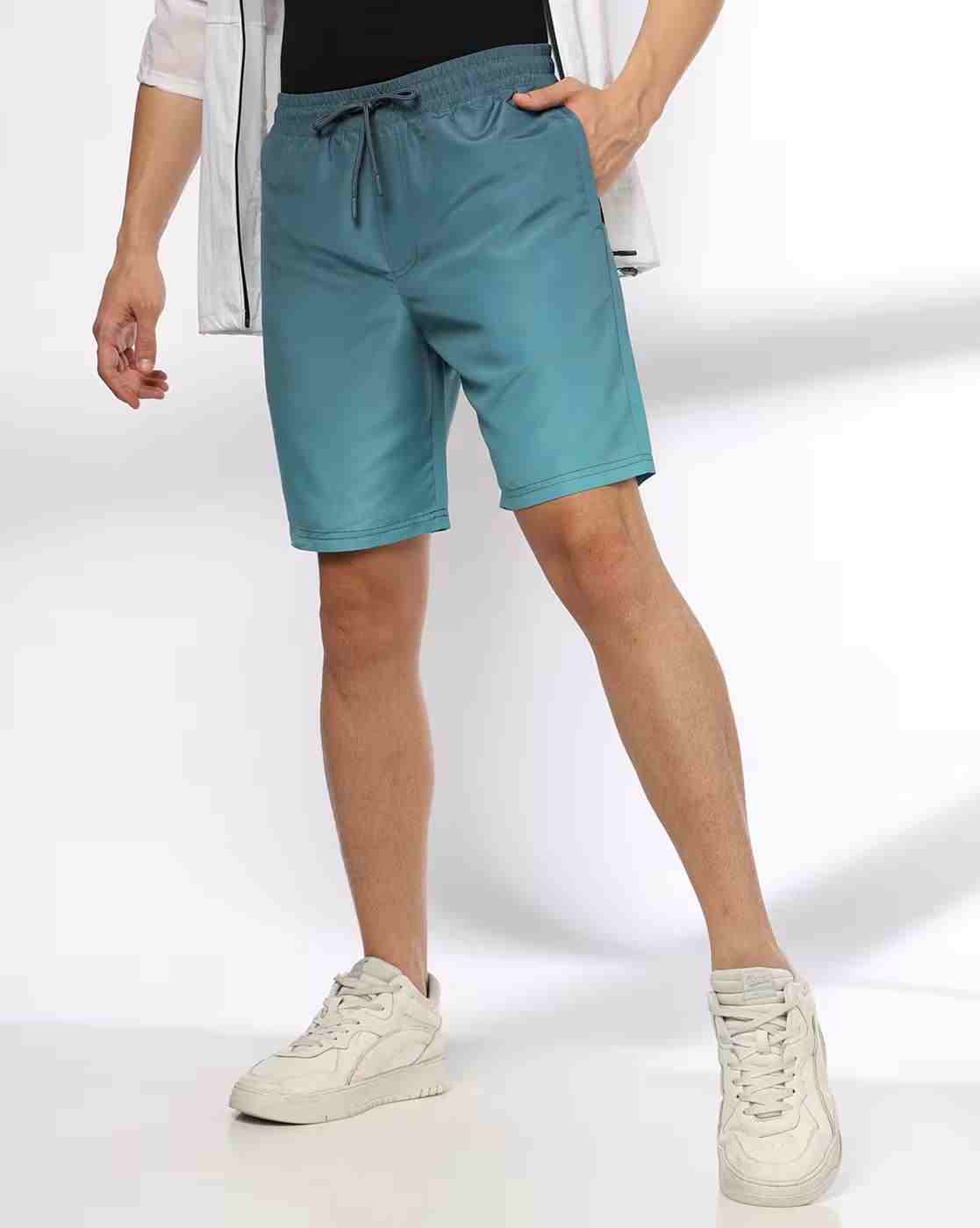 Teamspirit | Men Regular Fit Shorts with Drawstring Waist|0