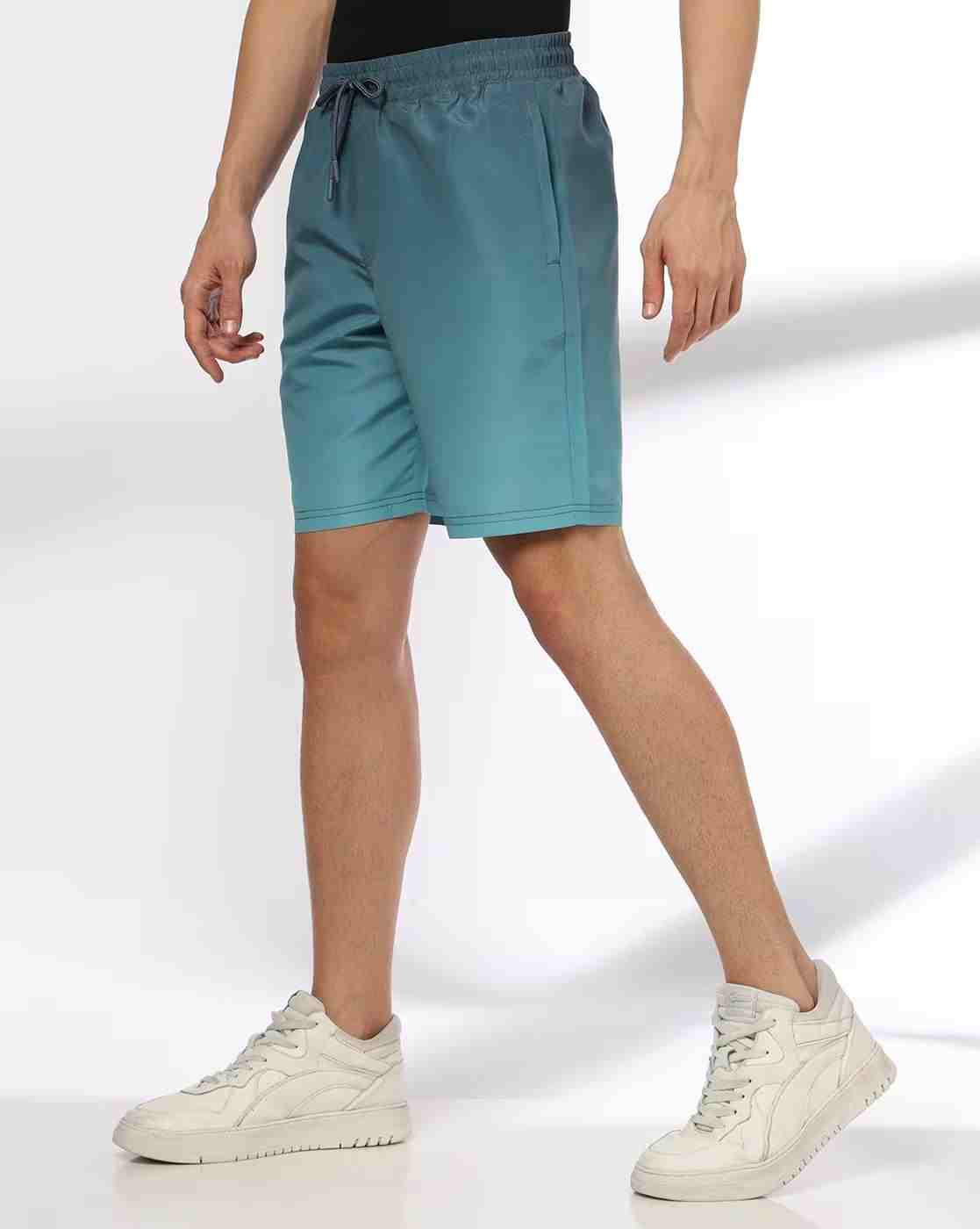 Teamspirit | Men Regular Fit Shorts with Drawstring Waist|1