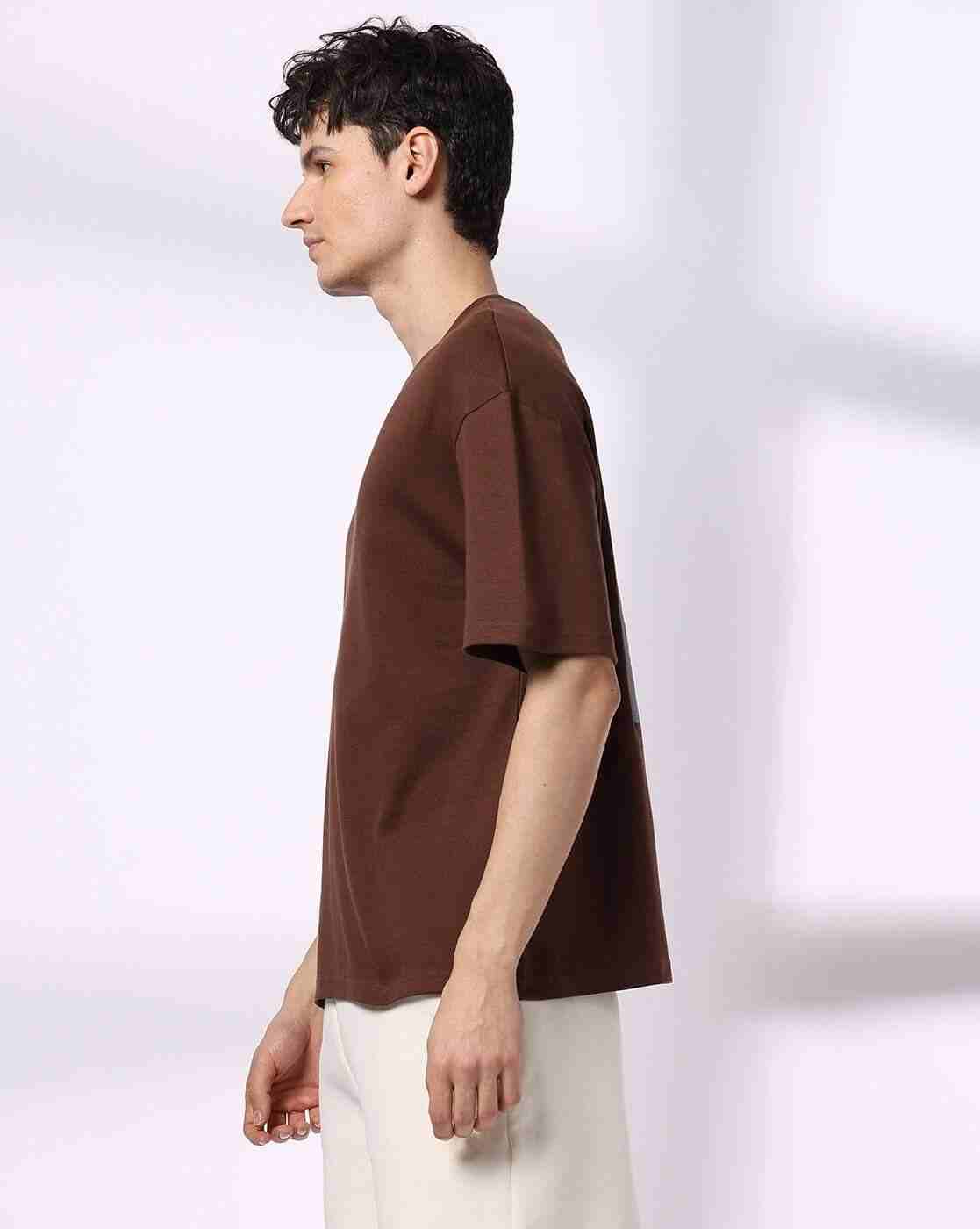 Teamspirit | Men Graphic Print Boxy Fit Crew-Neck T-Shirt|1