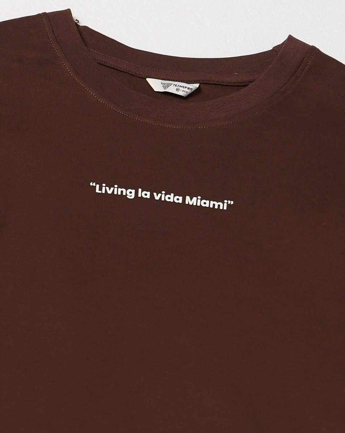 Teamspirit | Men Graphic Print Boxy Fit Crew-Neck T-Shirt|5