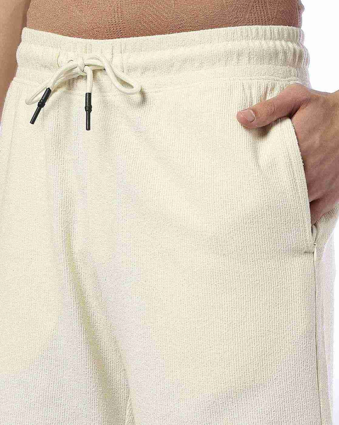 Teamspirit | Embroidered shorts, beige, m|3