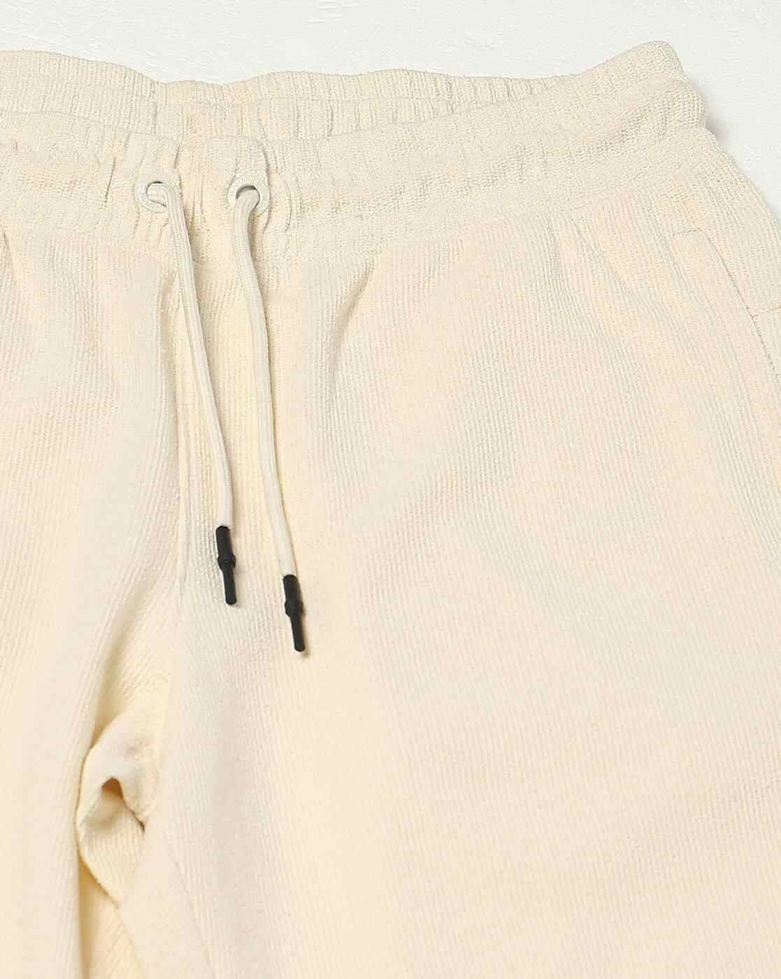 Teamspirit | Embroidered shorts, beige, m|5