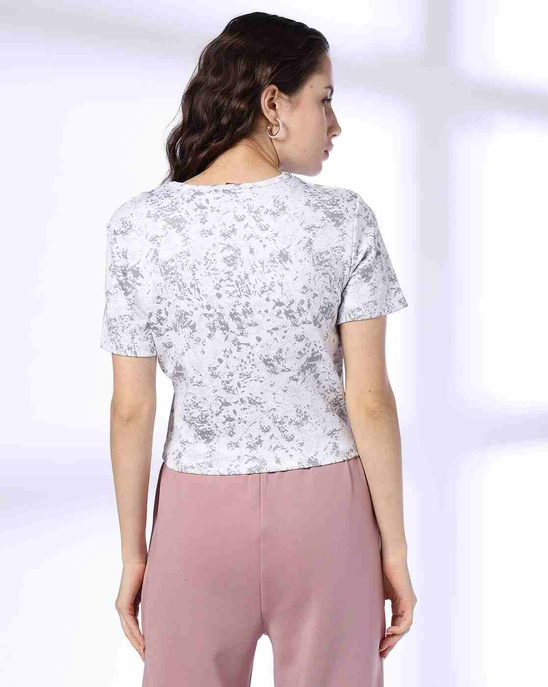 Teamspirit | Women All-Over Print Regular Fit Top with Cut-Out|2