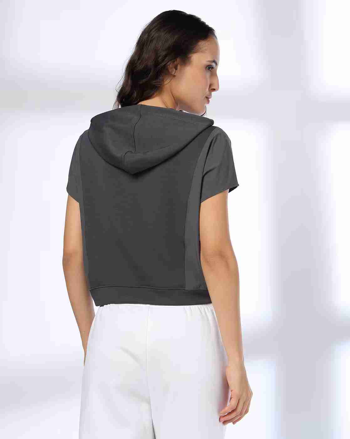 Teamspirit | Women Typographic Print Regular Fit Hooded Top|2