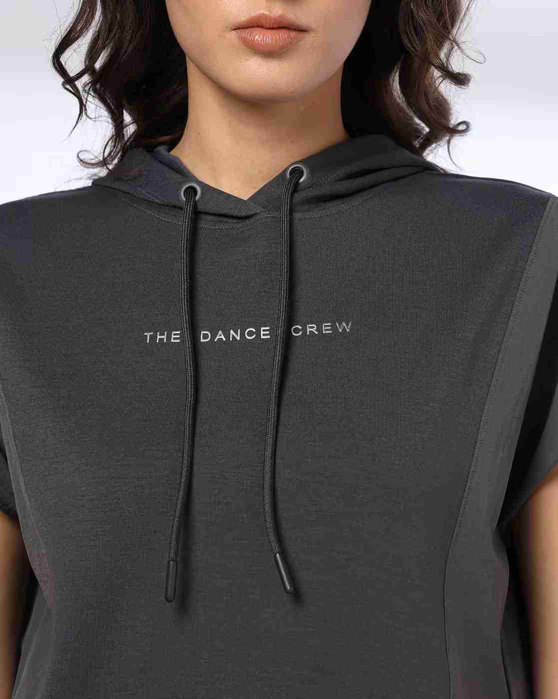 Teamspirit | Women Typographic Print Regular Fit Hooded Top|3