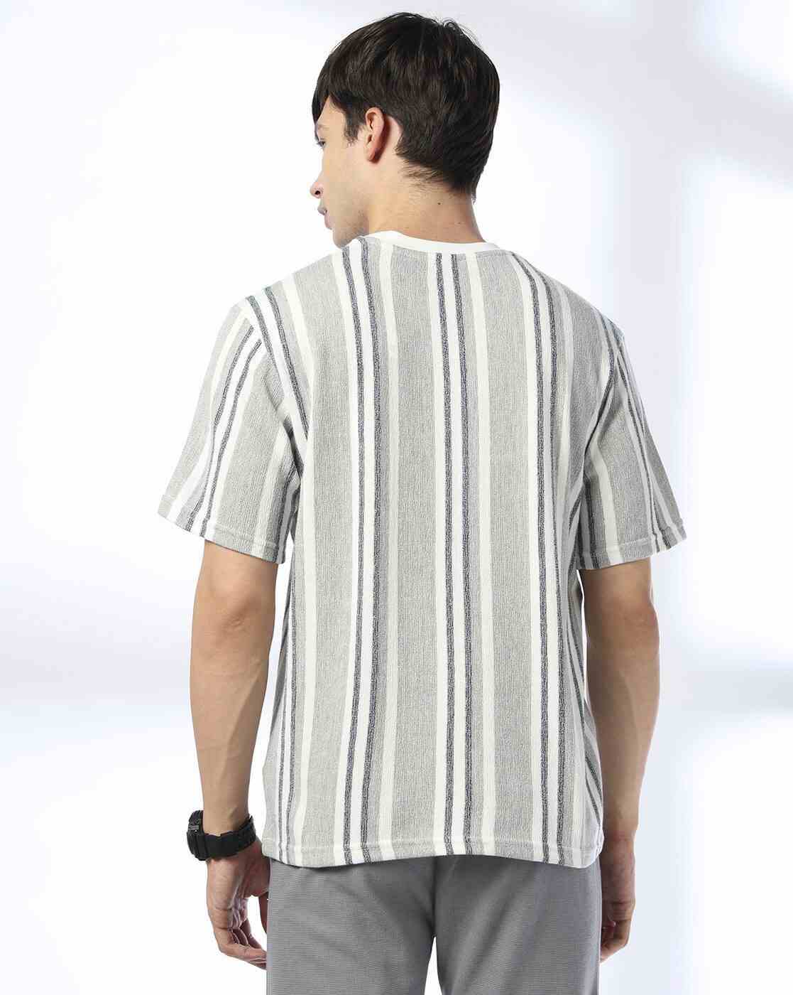 Teamspirit | Men YD Towel Knit Regular Fit Crew-Neck T-Shirt|2