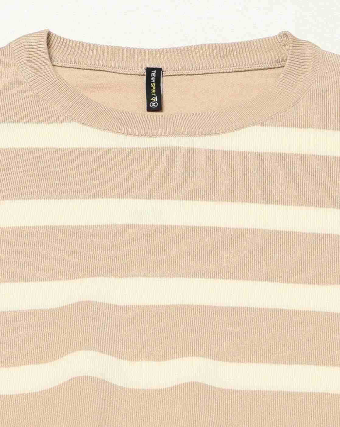 Teamspirit | Women Striped Boxy Fit Pullover|4