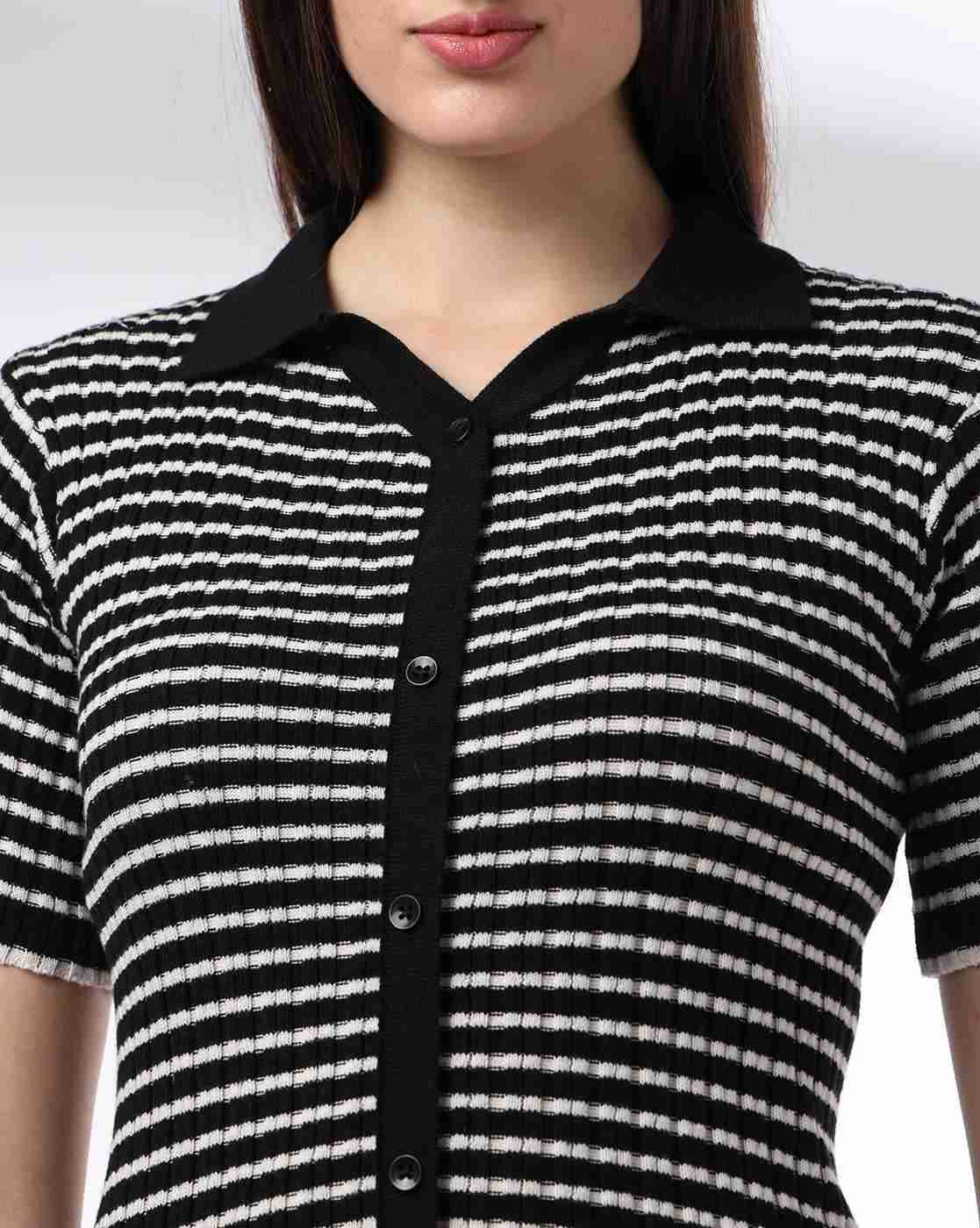 Teamspirit | Women Striped Regular Fit Top|3