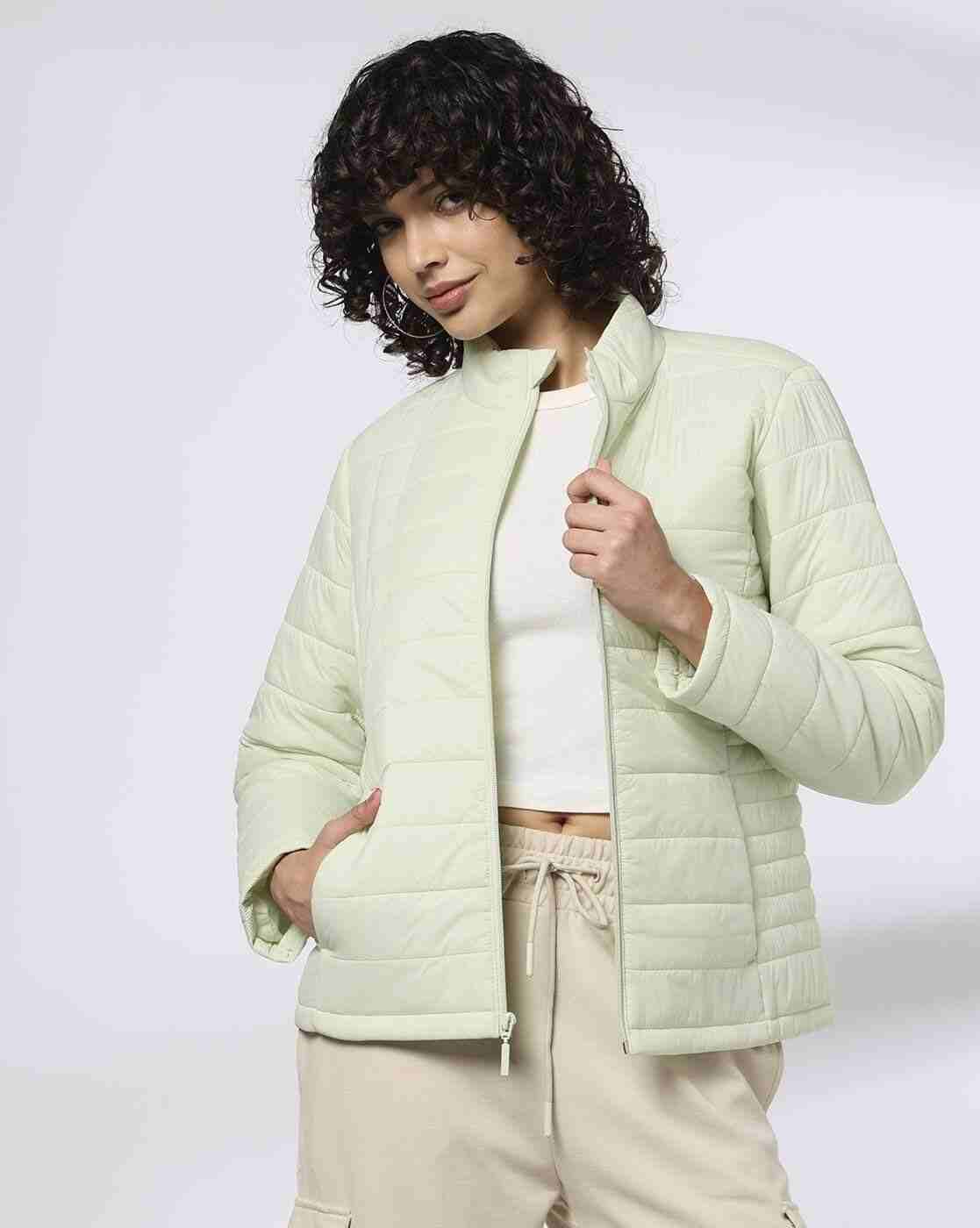 Women Quilted Relaxed Fit Puffer Jacket